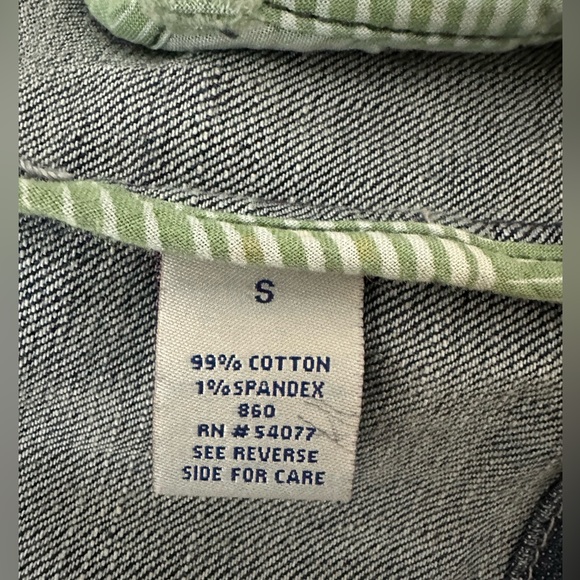 CAbi, Denim Blazer Jacket, Size Small - Picture 9 of 11